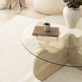 Stolik konferencyjny Hima Travertine