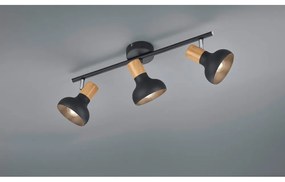 Lampa sufitowa w kolorze matowej czerni ø 10 cm Latika – Trio