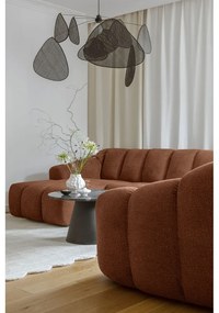 Narożnik (prawostronny/w kształcie litery U) w kolorze terakoty Shell – Miuform