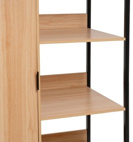 Szafa otwarta w naturalnym kolorze 100x190x48 cm Armarios – Casa Selección