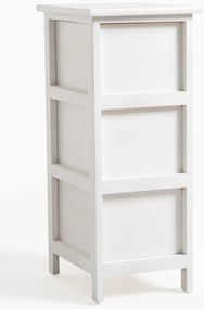 Wska komoda Mosaiko z 3 szufladami