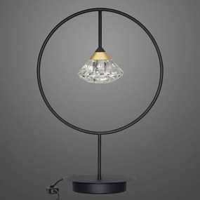 Lampa stołowa z akrylowym diamentem Tiffany 1