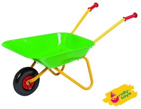 Rolly toys metalowa taczka ogrodowa budowlana zielona