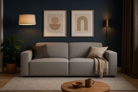 Cursal sofa 3 osobowa  244x102x70 cm szary Raven 7