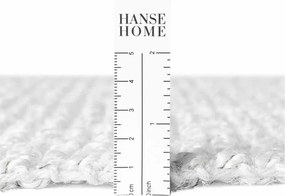 Jasnoszary dwustronny dywan tkany ręcznie z juty 120x170 cm Bouclé Jaipur – Hanse Home