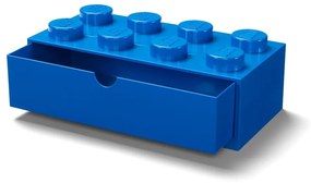 Niebieski pojemnik z szufladką LEGO®, 31x16 cm