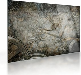 Obraz na szkle - Upływ czasu (70x50 cm)
