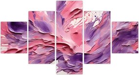 Obraz - Romantyczna abstrakcja (125x70 cm)