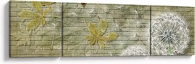 Obraz - Dmuchawce unoszone wiatrem (170x50 cm)