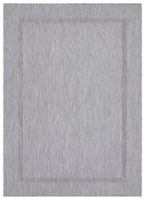 Dywan zewnętrzny Relax ramka srebrny  240 cm x 340 cm