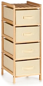 Komoda z 4 szufladami z materiału