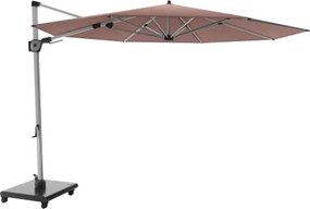 HYPERION 340 PRESTIGE – luksusowy huśtawkowy parasol ogrodowy z bocznym drążkiem : Kolor parasola - UMBRA