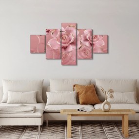 Obraz - Dekoracje kwiatowe (125x70 cm)