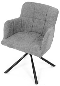 Zestaw krzeseł obiadowych z mechanizmem powrotnymDCH-T1122 GREY2, 2 szt.