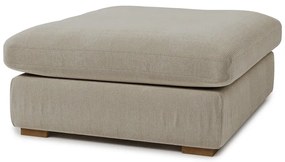 Kremowy sztruksowy podnóżek Comfy – Scandic