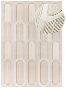 Kremowy dywan 80x150 cm Flora – Universal