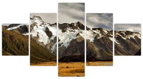 Obraz góry Sefton, Nowa Zelandia (125x70 cm)