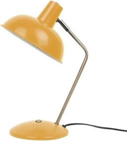 Żółta lampa stołowa Leitmotiv Hood