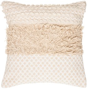 Ozdobna poduszka Cot Sand, bawełniana, boho, 40 x 40 cm