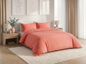 PrzytulneMieszkanie.pl PrzytulneMieszkanie.pl Bawełniana pościel CALMORA różowa Rozmiar pościeli: 2 szt 70 x 90 cm | 160 x 200 cm