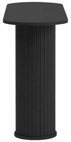 Czarna konsola 40x130 cm Nola – Unique Furniture
