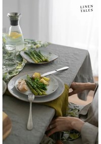 Lniany obrus 140x300 cm Khaki – Linen Tales