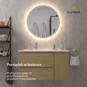 Blumfeldt Johnstone szafka łazienkowa z umywalką 90 cm