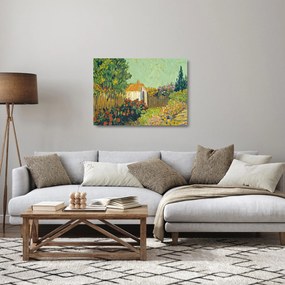 Obraz na szkle - Imitator of Vincent van Gogh, Landscape, reprodukcje (70x50 cm)