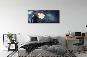 Zdjęcie na płótnie Postać w Świecie Mechanizmów