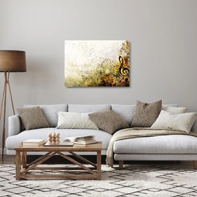 Obraz na szkle - Potęga muzyki (70x50 cm)