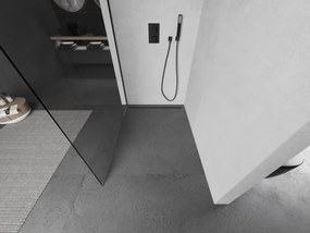 Mexen Kioto L ścianka prysznicowa Walk-in 50 x 200 cm, transparent, czarna - 800-050-103-70-00