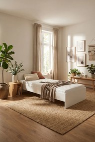 Drewniane łóżko hotelowe łączone 120x200 F6-L14