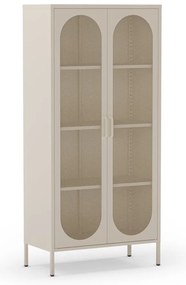 Kremowa szafka 80x170 cm Diora – Marckeric