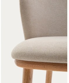 Beżowy hoker (wysokość siedziska 75,5 cm) Ciselia – Kave Home