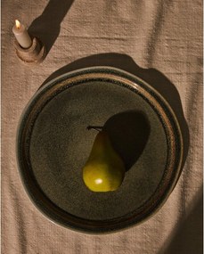 Szary ceramiczny talerz ø 28 cm Coval – Kave Home