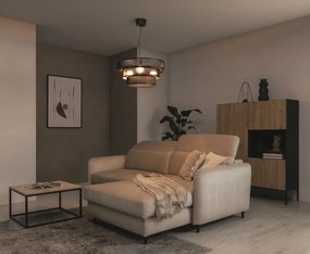 Lampa wisząca ORABELA II czarna ELTAP