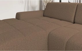 Narożnik SAVIO Lewostronny z Elektryczną Regulacją wolnostojący tkanina KANSAS 08 Cappucino WERSAL