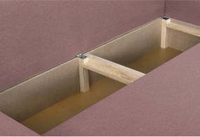 Kanapa sofa 3 os z funkcją spania MILO2 Beżowy