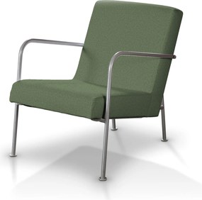Pokrowiec na fotel Ikea PS kolor zielony tkanina strukturalna