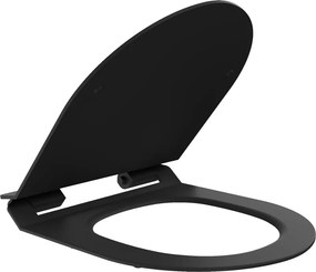 Mexen deska wolnoopadająca slim, duroplast, czarna mat - 39010185