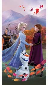 Bawełniany ręcznik dziecięcy 70x140 cm Frozen "Wind" – Jerry Fabrics