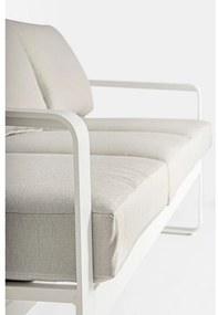 Biała aluminiowa sofa ogrodowa Merrigan – Bizzotto