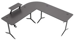 Biurko Gamingowe Komputerowe Narożne dla gracza Carbon