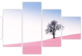 Obraz - Różowy sen (125x70 cm)