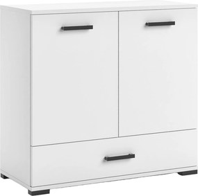 Komoda ALBANO 90 cm do Salonu Sypialni z Szufladą Biały