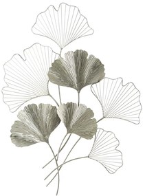 Metalowa dekoracja wisząca w kolorze srebra Mauro Ferretti Goxy Silver, 62x86 cm