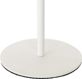 Lampa stołowa biała w komplecie z diodą LED, ściemniaczem, RGB i akumulatorem IP54 - Murdock