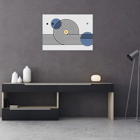 Obraz - Minimalistyczna abstrakcja N⁰1 (70x50 cm)