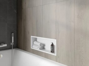 Mexen X-Wall-R półka wnękowa z kołnierzem 60 x 20 cm, biała - 1920602010