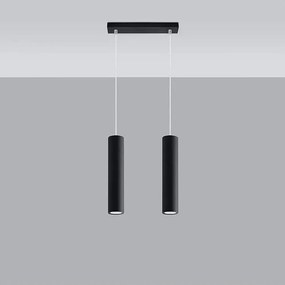 Lampa wisząca LAGOS 2 czarna